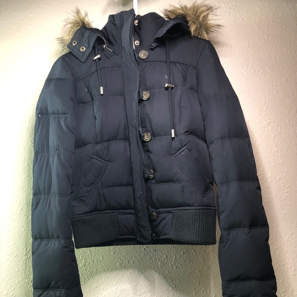 Faux fur jacket